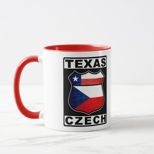 Taza Texas Czech American (Izquierda)