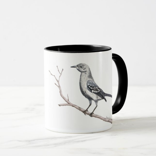 Taza Texas Mockingbird Inspirador Mug (Anverso derecho)