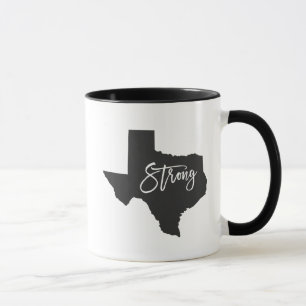 Taza Texas Strong Harvey Relief Coffee Mug