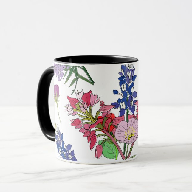 Taza Texas Wildflowers Mug (Anverso izquierdo)