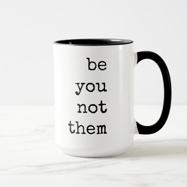 Taza Texto, Cita, Café Mug, Alentar (Derecha)
