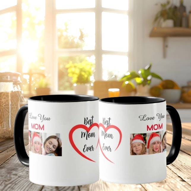 Taza Texto con café fotográfico para el Día de la Madre (Subido por el creador)