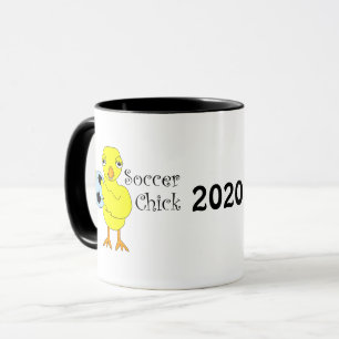 Taza Texto de clave de fútbol