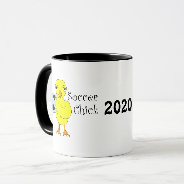 Taza Texto de clave de fútbol (Anverso izquierdo)