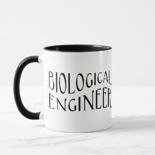 Taza Texto de ingeniero biológico