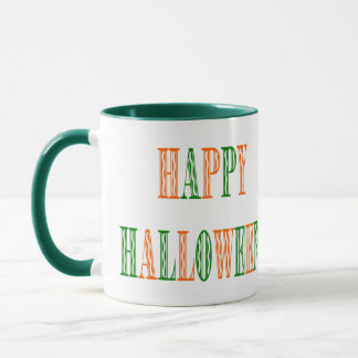 Taza Texto del Festival de Halloween
