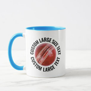 Taza Texto Grande Azul Claro Combo 11oz Cricket Persona