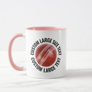 Taza Texto Grande Combo PINK 325ml Cricket Personalizad