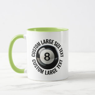 Taza Texto Grande LIMA VERDE Combo 11oz Personalizado 8