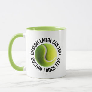 Taza Texto Grande LIMA VERDE Combo 11oz Tenis Personali