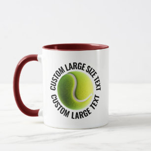 Taza Texto Grande MAROON Combo 11oz Tenis Personalizado
