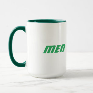 Taza Texto Impreso con Nombre de Hombre con Color Verde