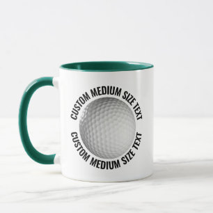 Taza Texto Mediano COMBO VERDE CAZADOR 11oz Golf Person