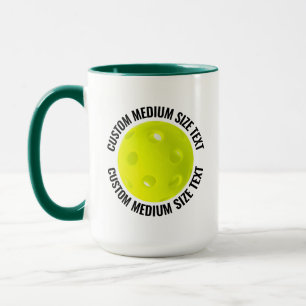 Taza Texto Mediano H. GREEN Combo 15oz Pickleball Perso