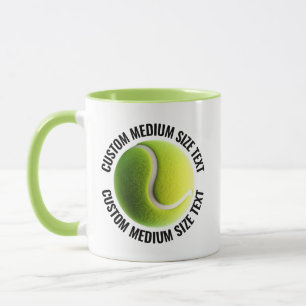 Taza Texto Mediano LIMA VERDE Combo 11oz Tenis Personal