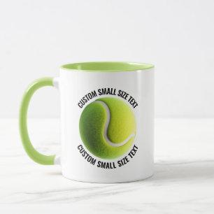 Taza Texto Pequeño LIMA VERDE Combo 11oz Tenis Personal