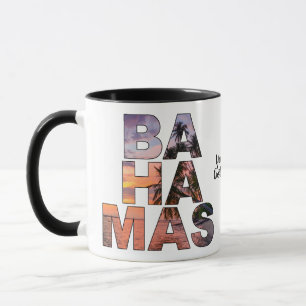 Taza texto personalizado BARHAMAS