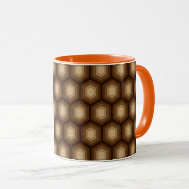 Taza Textura animal personalizado (Anverso derecho)