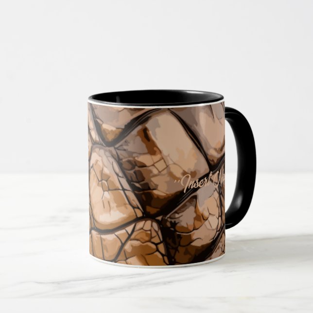 Taza Textura de gator (Anverso derecho)