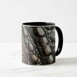 Taza Textura de gator