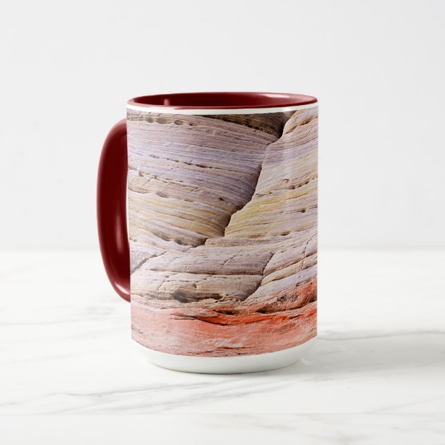 Taza Textura de la arenisca de Navajo (Anverso izquierdo)