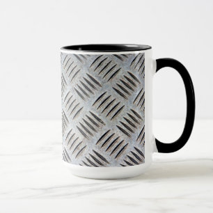 Taza Textura de placa de metal