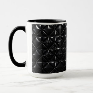 Taza Textura de prisma negro
