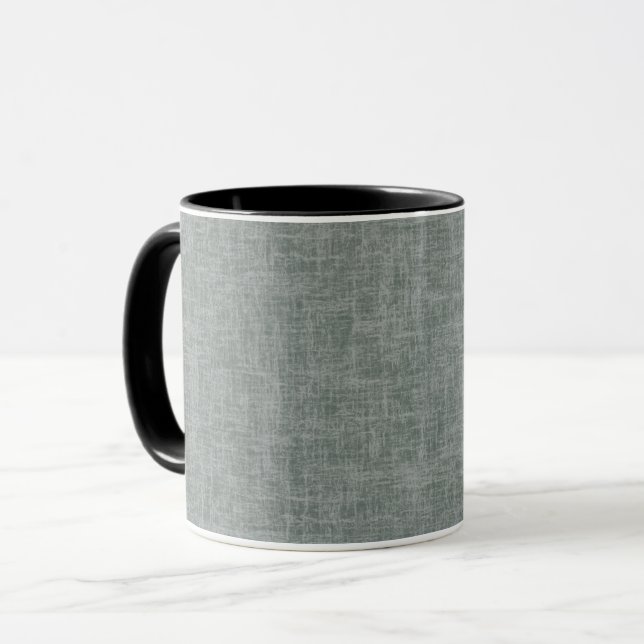 Taza Textura gris y blanca. (Anverso izquierdo)