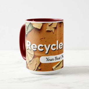 Taza Textura Reciclada
