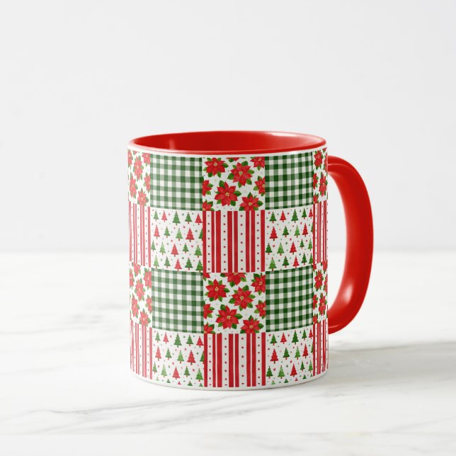 Taza Texturas de Navidad (Anverso derecho)