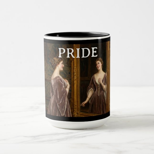 Taza The 7 Satanic Virtues: Pride (Centro)