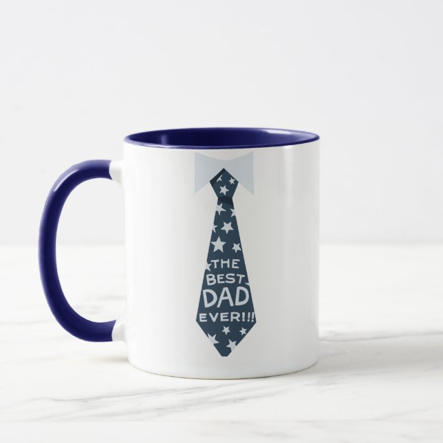 Taza 'The Best Dad Ever' Father's Day Birthday Gift  (Izquierda)