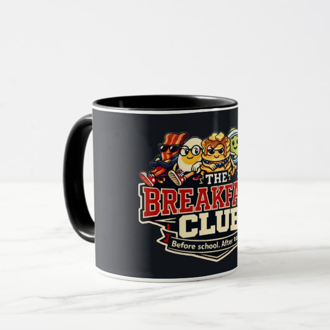 Taza The Breakfast Club - Amantes de la Comida (Anverso izquierdo)