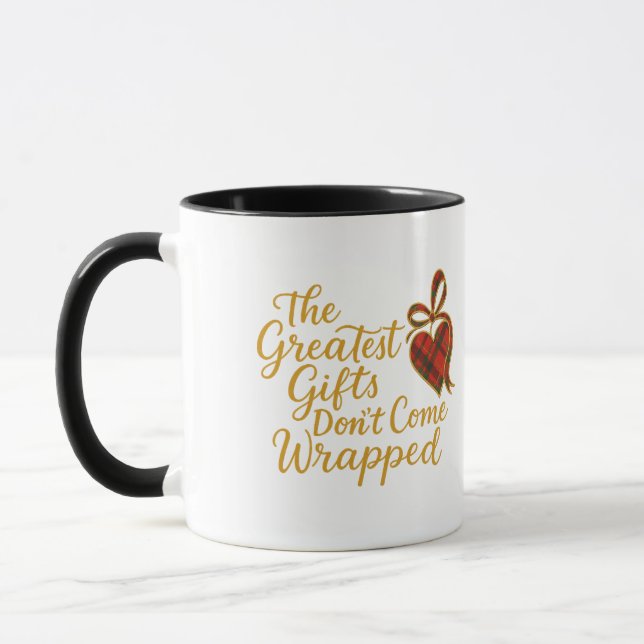 Taza The Greatest Gifts Don’t Come Wrapped (Izquierda)