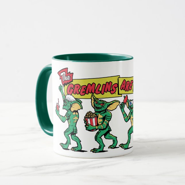 Taza The Gremlins™ Are Coming (Anverso izquierdo)