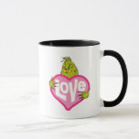 Taza The Grinch | Love Pink Heart<br><div class="desc">The holidays will not be complete without The Grinch!  HOW THE GRINCH STOLE CHRISTMAS is a classic story of a town called Who-ville and how the Christmas spirit can melt even the coldest of hearts.</div>