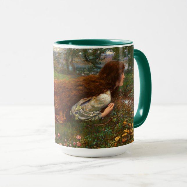 Taza The Princess Out of School by Edward Robert Hughes (Anverso derecho)