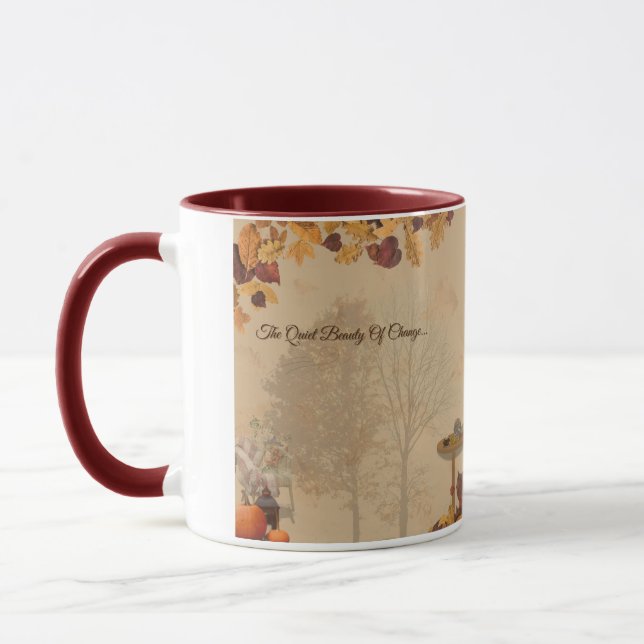 Taza The Quiet Beauty Of Change _ Autumn Glow Mug  (Izquierda)