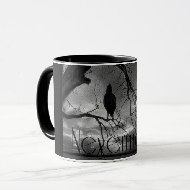 Taza The Raven - Nevermore Sunbeams Tree (Anverso izquierdo)