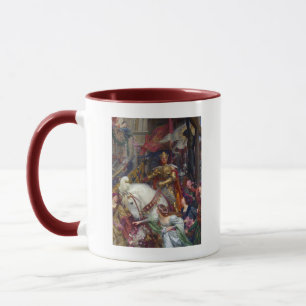 Taza The Two Crowns c. 1900 por Sir Frank Dicksee