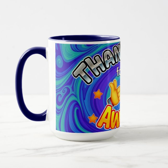 Taza The Ultimate 'Thank You For Being Awesome' Gift (Izquierda)