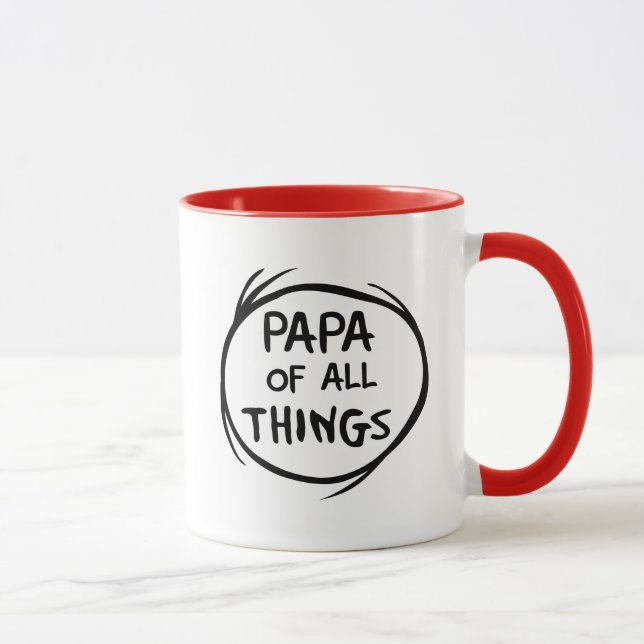 Taza Thing One Thing Two - Papá de todas las cosas (Derecha)