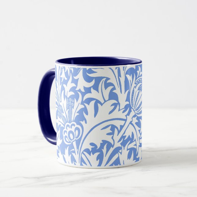 Taza Thistle, William Morris (Anverso izquierdo)