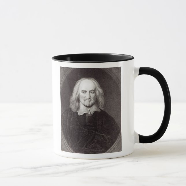 Taza Thomas Hobbes de la 'galería de los retratos (Derecha)