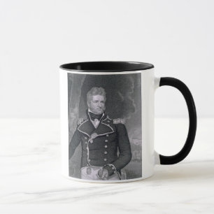 Taza Thomas Macdonough (1783-1825) grabado por Juan B.