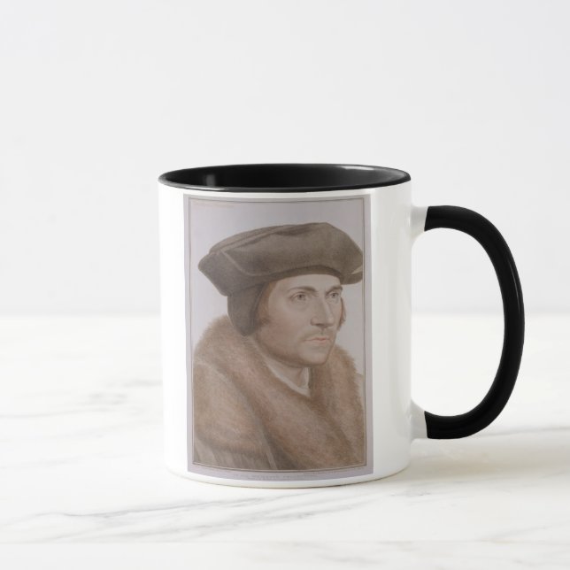 Taza Thomas más, Lord Canciller (1478-1535) grabado (Derecha)