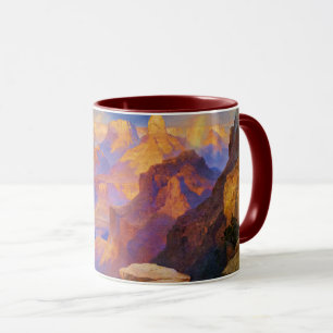 Taza Thomas Moran, Gran Cañón con Arcoíris