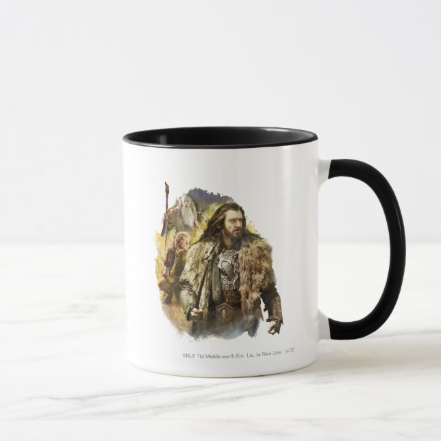 Taza THORIN OAKENSHIELD™, BILBO BAGGINS™, Gandalf (Derecha)