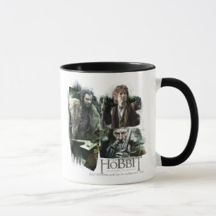 Taza THORIN OAKENSHIELD™, BILBO BAGGINS™ y arte Gandalf