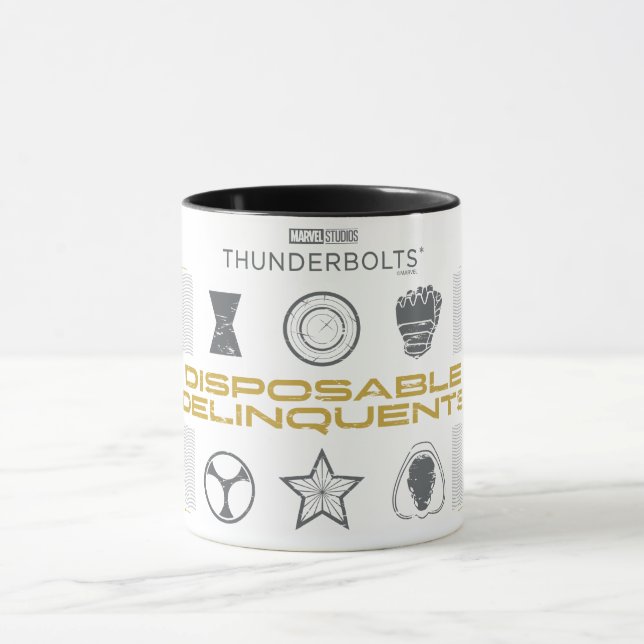 Taza Thunderbolts* | Delincuentes Desechables (Centro)